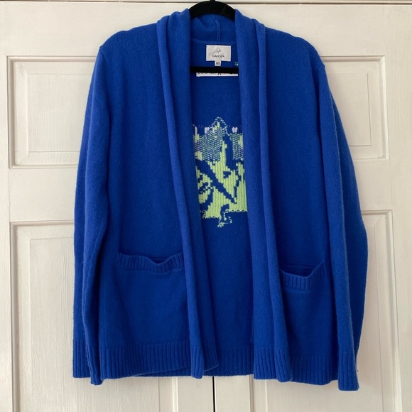 Harden x Bogner x Fred Segal Hollywood Cashmere Cardigan Athleisure Size XXS - Picture 4 of 10